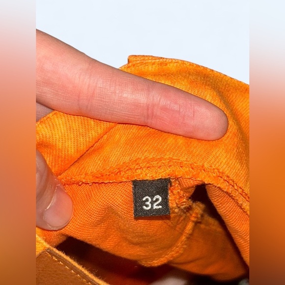 Y2K TRAPSTARS Low Rise Embellished Flare Jeans Tag 32 Star Graphic Rhinestone - Picture 4 of 8